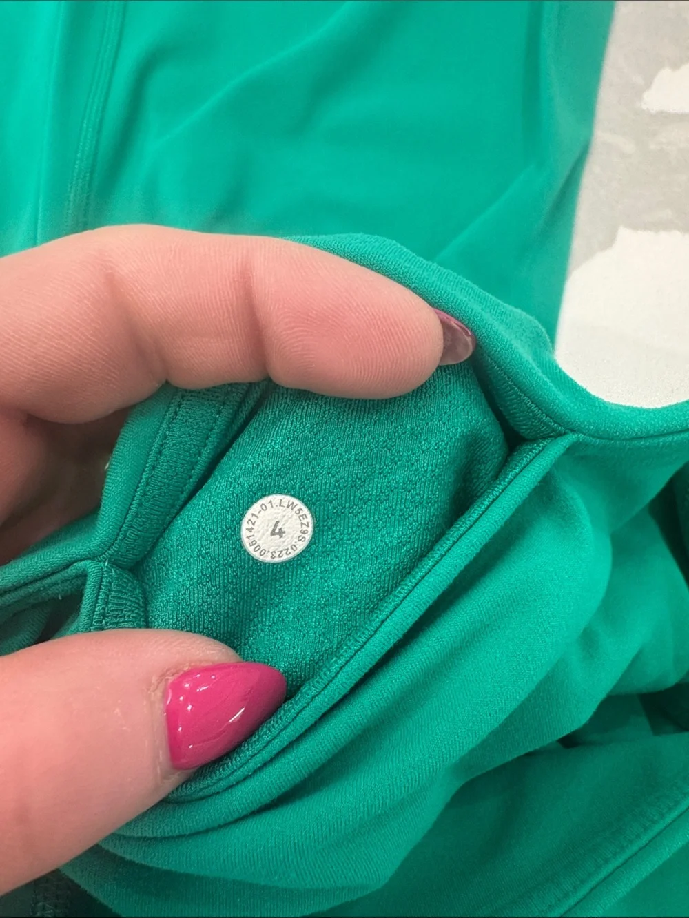 Lululemon High-Waist Green Flare Leggings